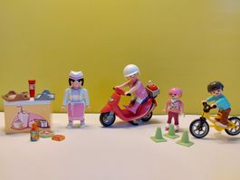 Playmobil Rollerfahrerin, Kids auf Rädern, Imbiss