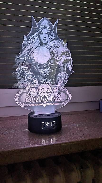 Lampade: World of Warcraft - Sylvanas LED Lampe – Usato da Basel venduto da spekter 1