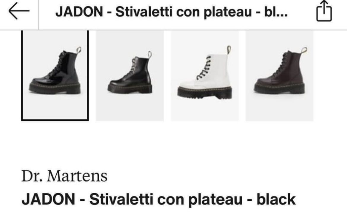 Dr. Martens Damenschuhe: Dr. Martens Platform Lucide Nere – Gebraucht aus Faido von sof_6jgl 3