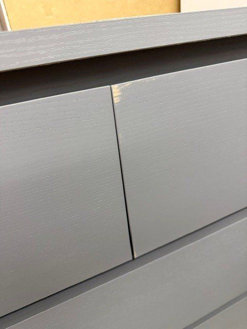 Ikea Cassettiere: IKEA MALM Kommode mit 6 Schubladen, grau lasiert – Usato da Zuzwil SG venduto da quattro_1 3
