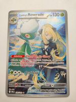 Pokemon Cynthia's Roserade Illustration Full Art Team Rocket