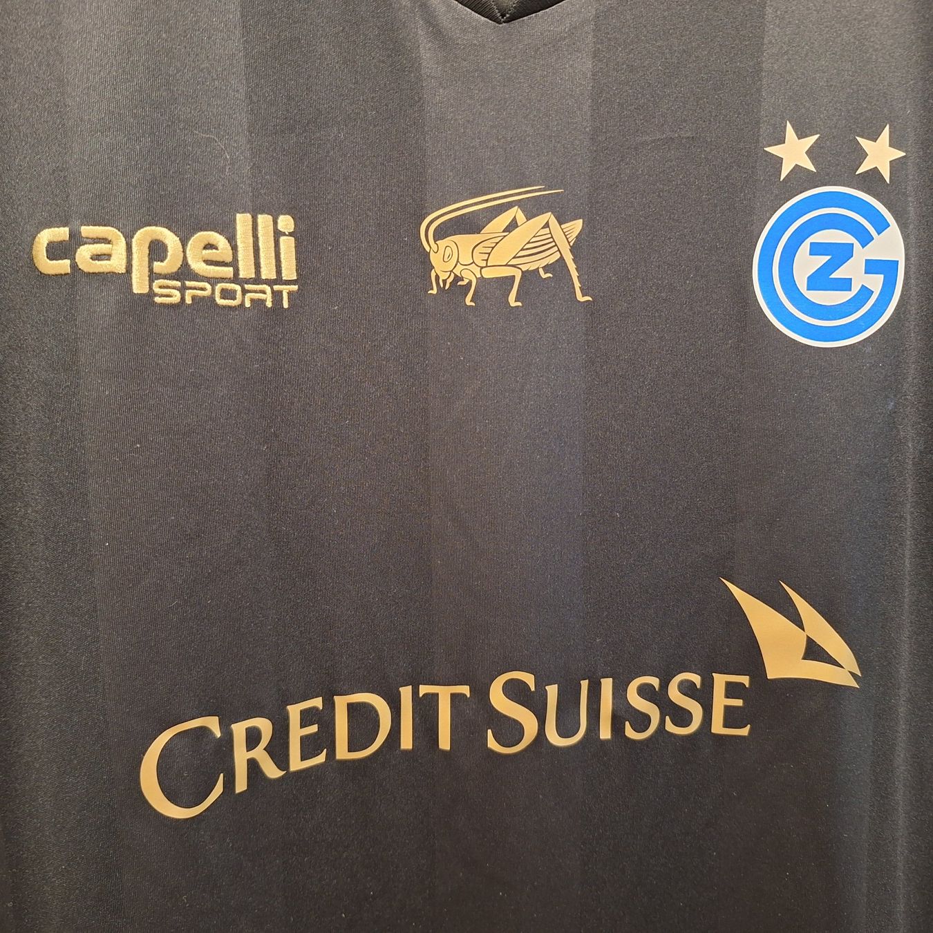 Canottiere & Pantaloni: Capelli Grasshopper Culb Zurich Away – Usato da Bellinzona venduto da LA-ropa-de-Juan 3