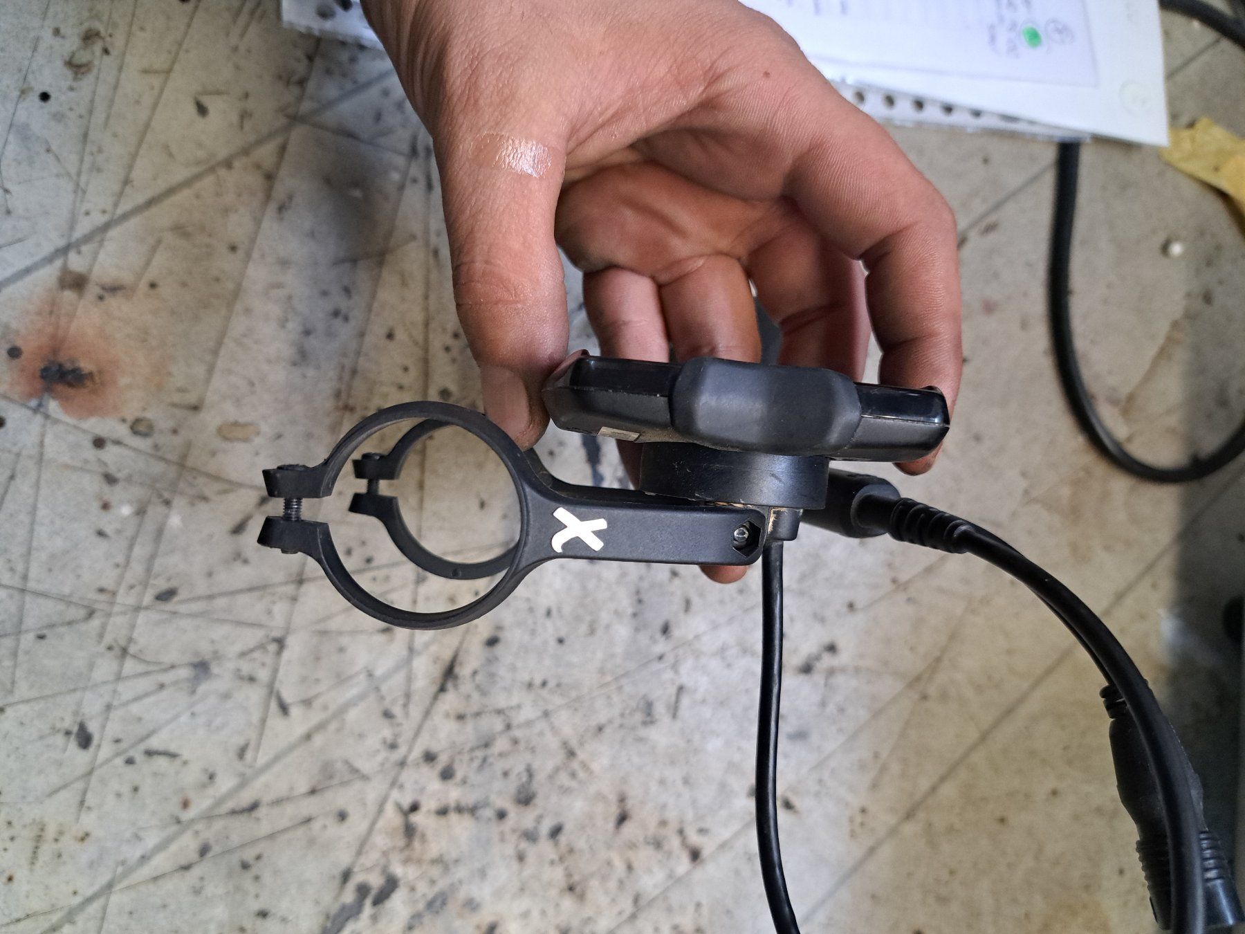 Bionx Pezzi di ricambio: BionX E-Bike Computer Tacho Display – Usato da Hallau venduto da ZIEGLER-Motorhandel 1