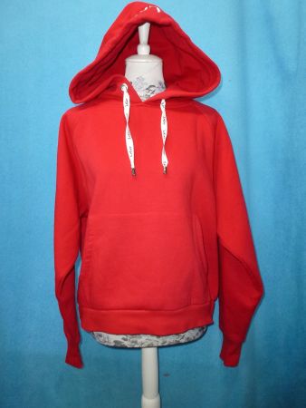 LE GER SWEATSHIRT PULLOVER IN ROT GR S NEU KUSCHLIG WARM WEI