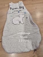 Schlafsack Impidimpi, 70cm, 3.0 TOG, Top Zustand