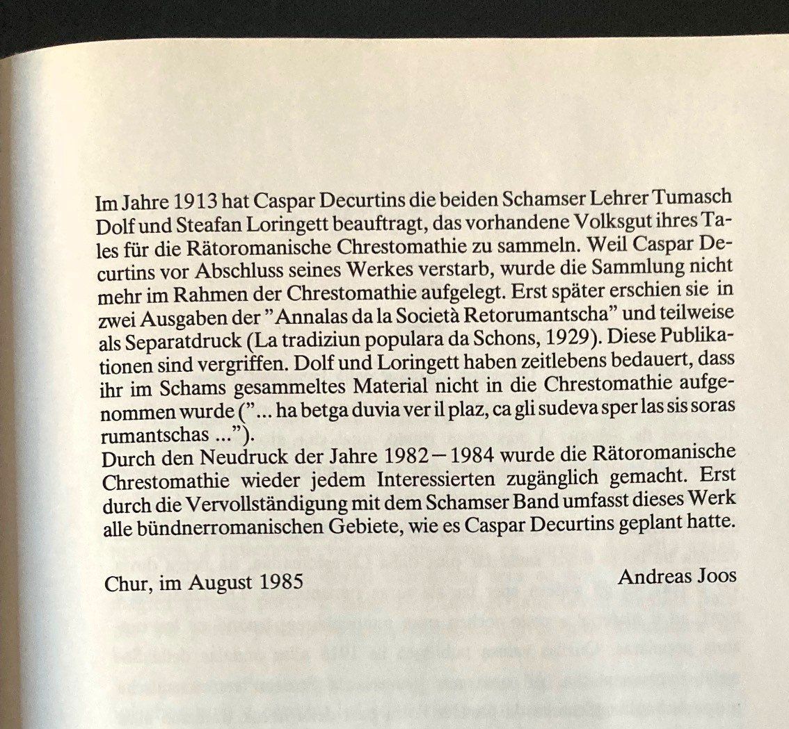 Libri: Rätoromanische Chrestomathie – Usato da Scuol venduto da Crijof 1