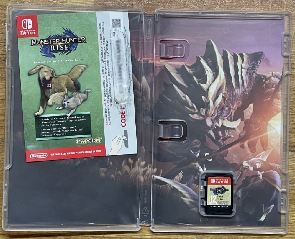 Giochi: Nintendo Switch - Monster Hunter Rise – Usato da Oetwil am See venduto da Blue_Gecko 1