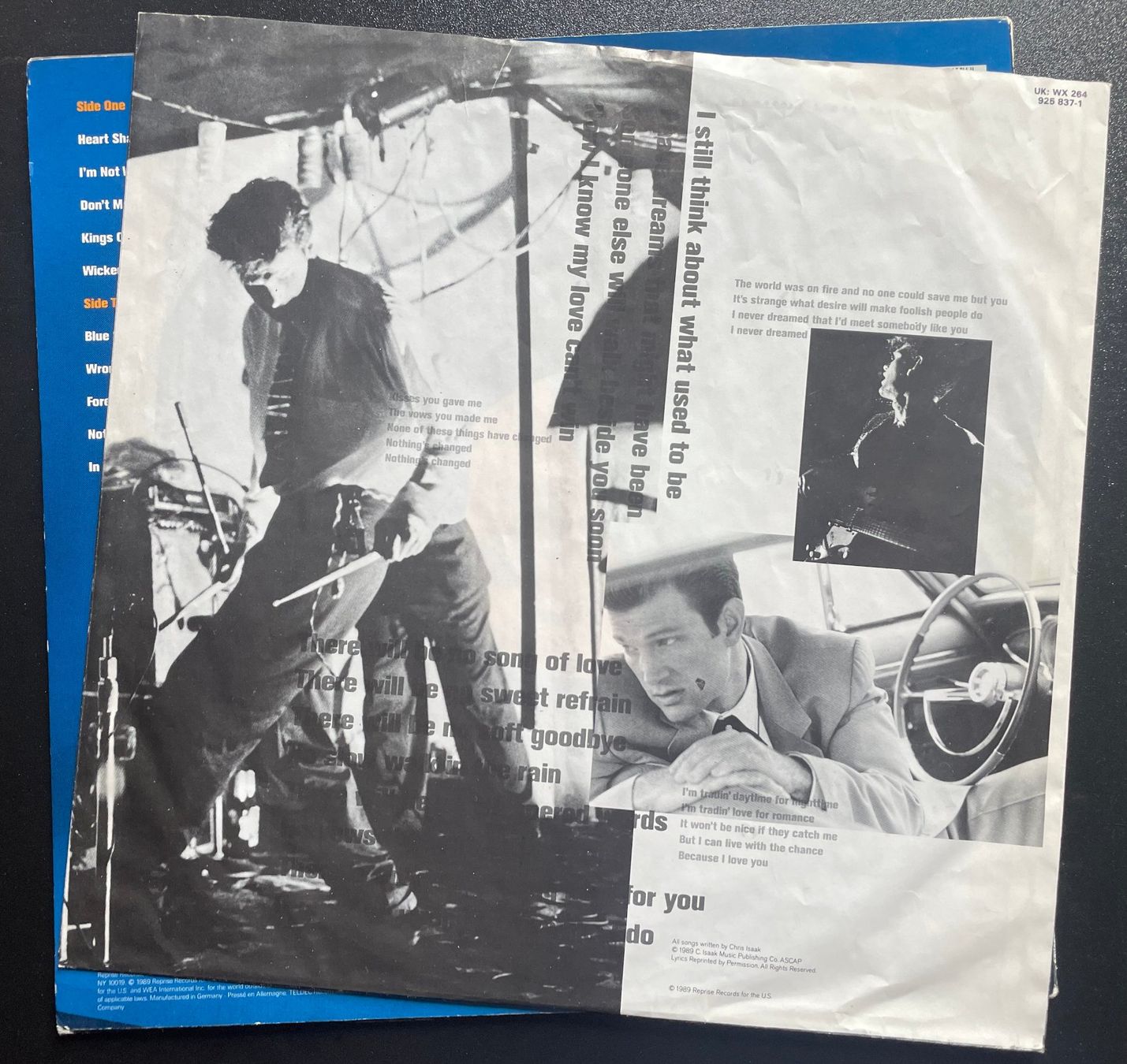Dischi in vinile: Chris Isaak, Heart Shaped World, EU, Original!! – Usato da Kleinlützel venduto da Vinylspezi 2