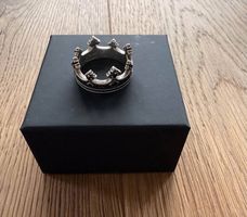 Thomas Sabo Ring Krone Sterling Silber, geschwärzt