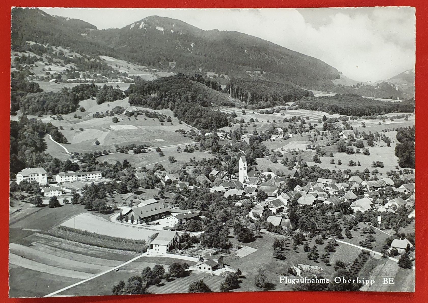 Ansichtskarten: Flugaufnahme Oberbipp 1967 – Gebraucht aus Kreuzlingen von Rschweiz1