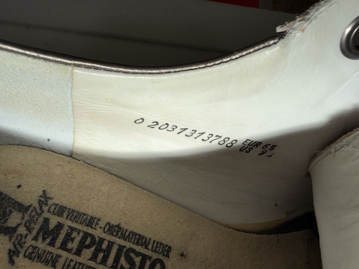 Mephisto Scarpe da donna: Leder Sneakers Mephisto 6, 5- 39,5 – Nuovo (secondo la descrizione) da Dornach venduto da samuti 4