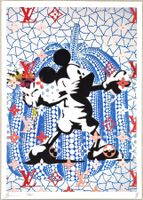 Death NYC Pop Art Druck " Vuitton Kusama Banksy Mickey Mouse