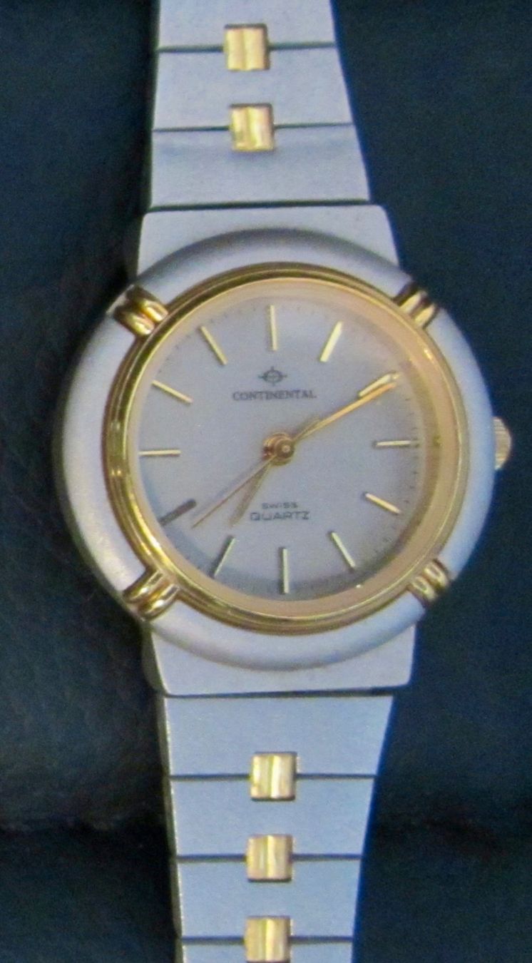 Continental Uhren: Schweizer Damen Armbanduhr 'Continental' Stahl waterproof – Neu (gemäss Beschreibung) aus Pratteln von TT-Rudi