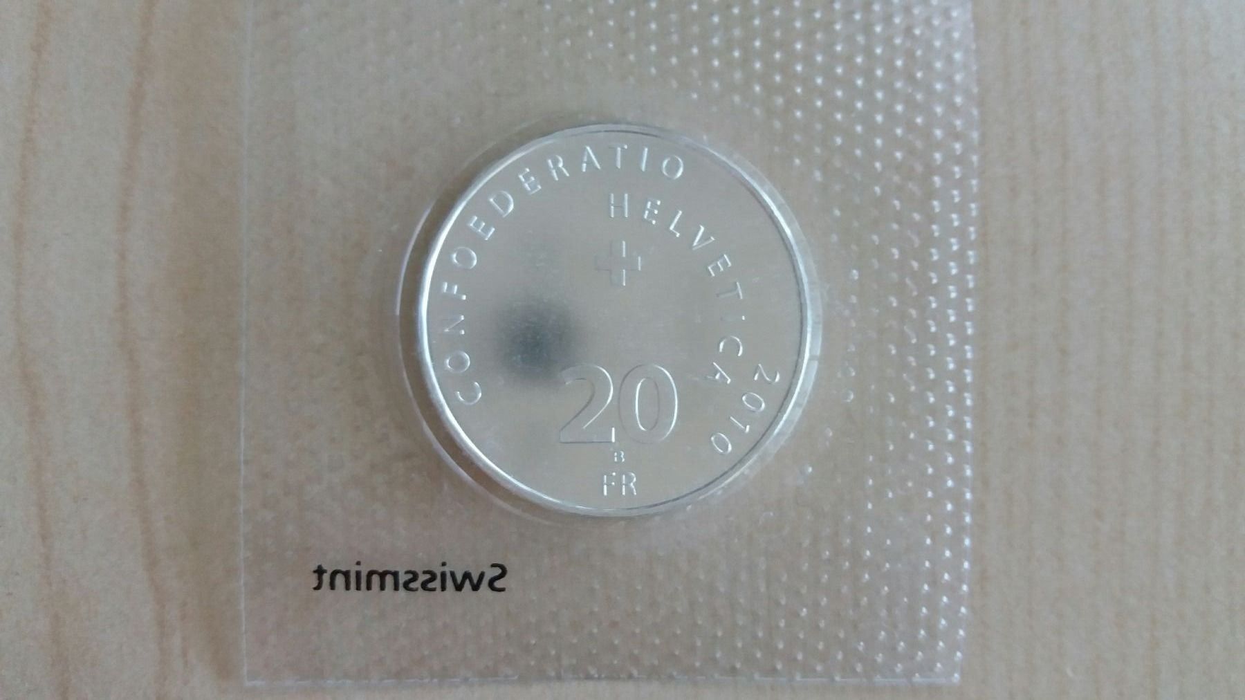 Alle Münzen: 20 Franken Berninabahn  2010 – Neu und originalverpackt aus Laufen von Sunjupite7 2