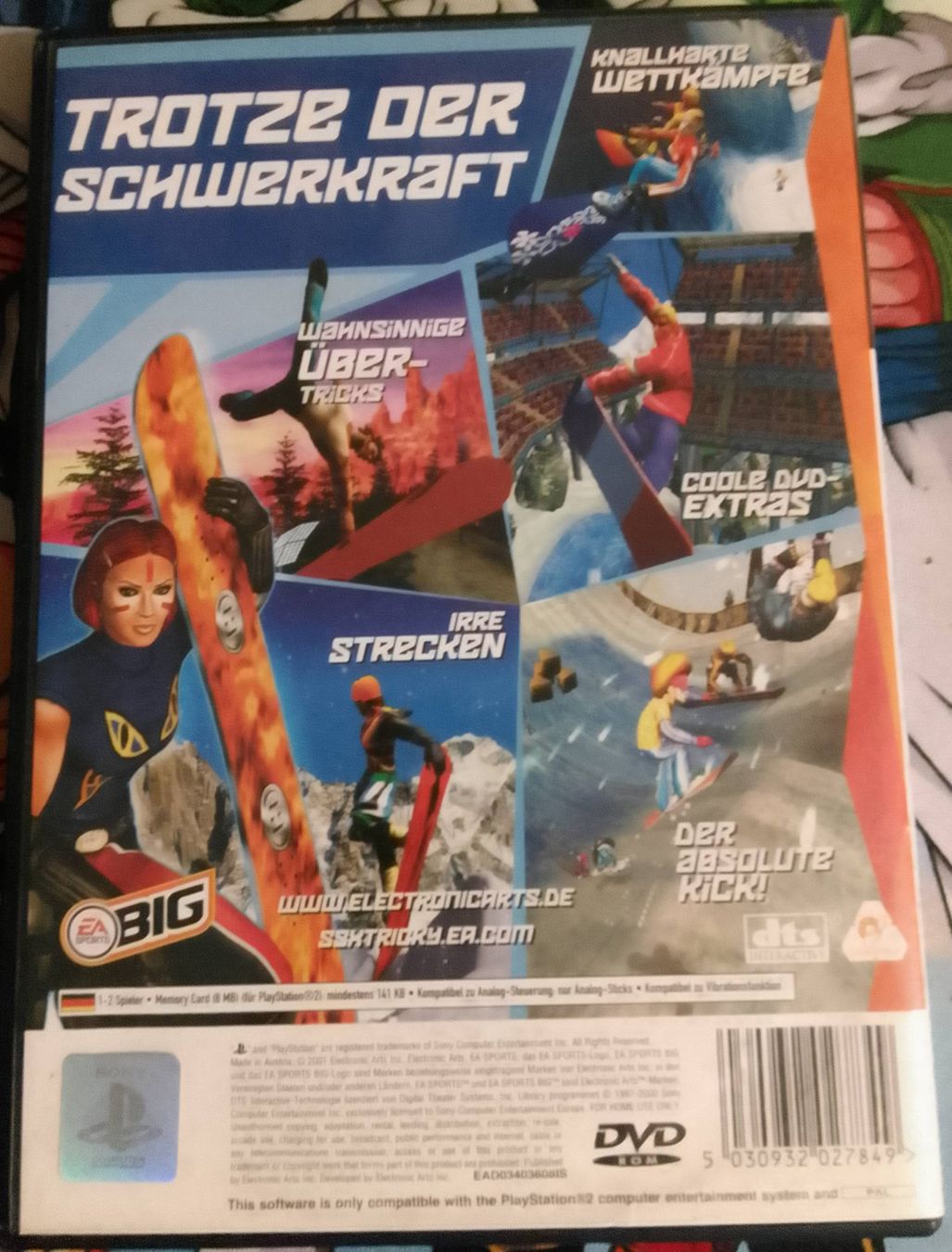 Sony Spiele: SSX Tricky PS2 (DE) – Defekt aus Le Locle von Nidaime_Tackle 1