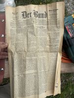 5x Zeitung Der Bund vom Mai 1930 historisch gelesen