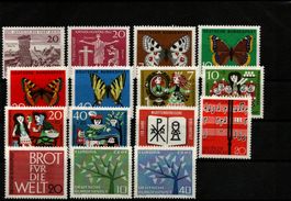 Allemagne 1962 année complète neuf avec gomme