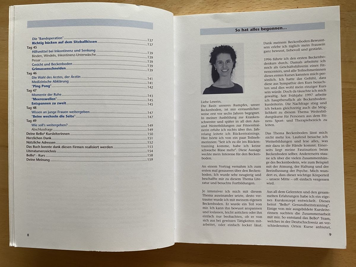 Libri: Entdeckungsreise zur weiblichen Mitte/Beckenbodentraining – Usato da Schwarzenburg venduto da Michellu 7