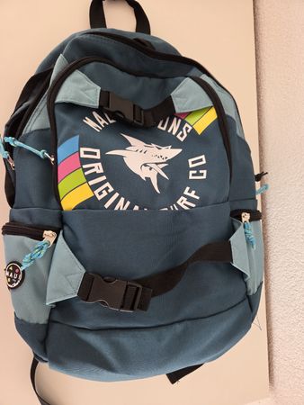 Sac à dos Maui and Sons bleu turquoise neuf