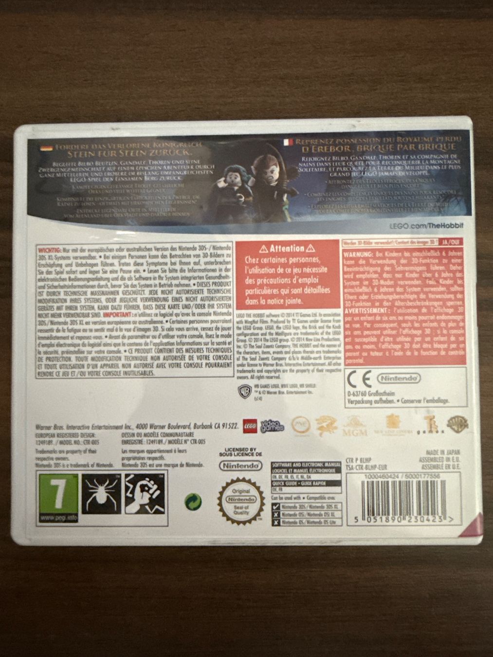 Nintendo Giochi: Lego The Hobbit 3DS – Usato da Châtelaine venduto da jas_9wnr 2