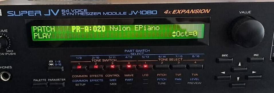 ROLAND Super JV 1080 ( FULL EXPANDED 4x KULT Synth ) (Gebraucht