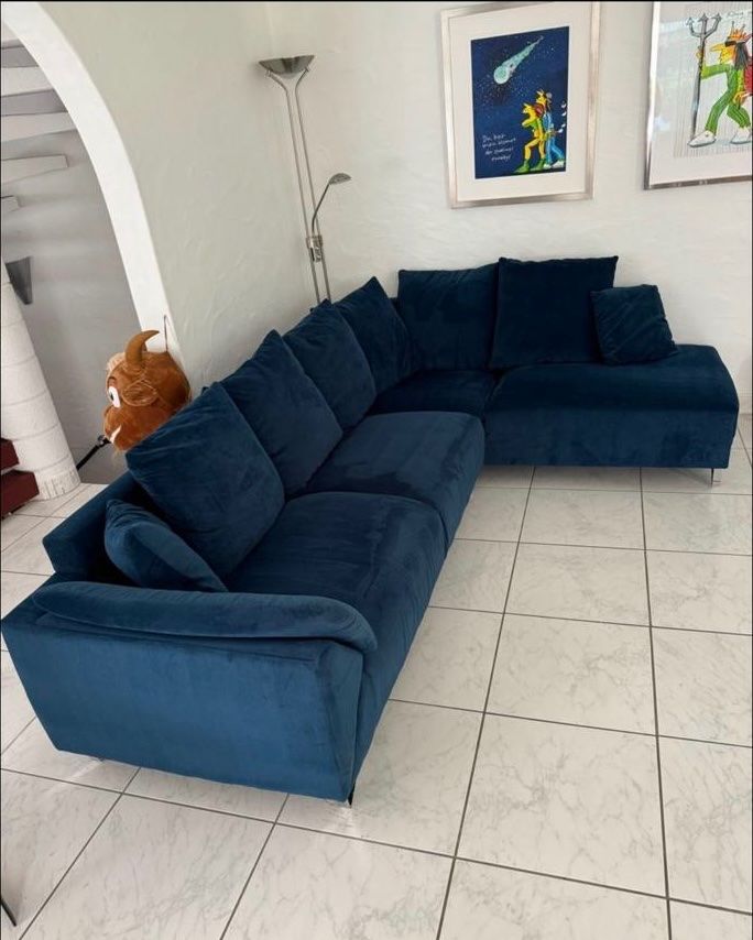 Sofas: Ecksofa Tiefenblau – Gebraucht aus Zürich von jam_f7nf 1