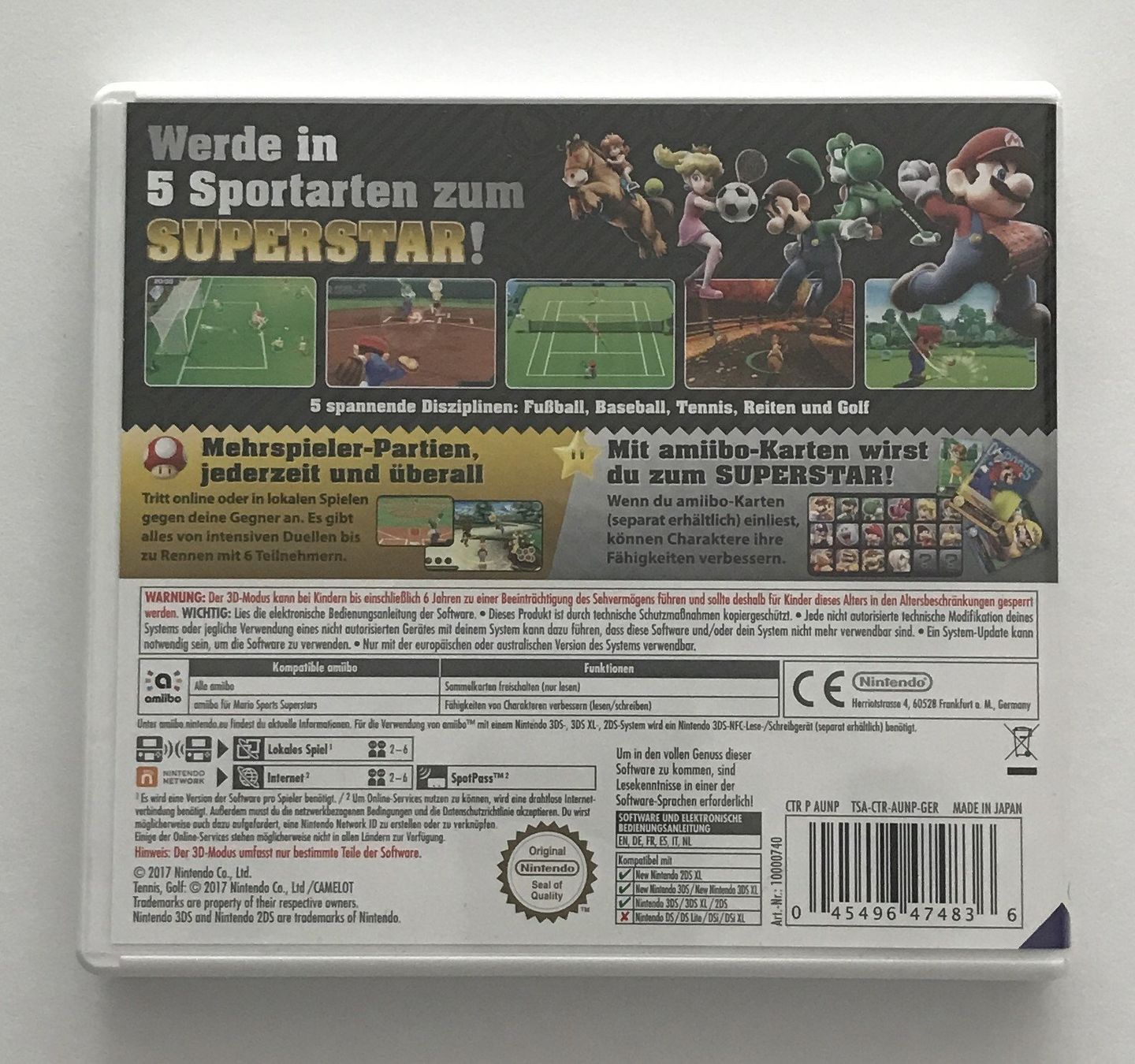 Giochi: 3DS - Mario Sports Superstars – Usato da Allschwil venduto da Bullach 2