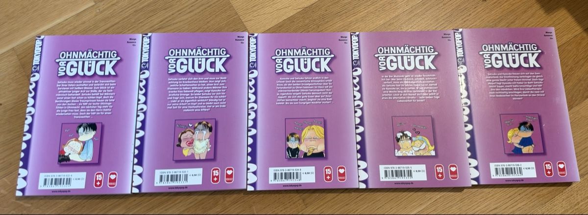 Fumetti: Mangas Ohnmächtig vor Glück 1-5 – Usato da Wangen b. Olten venduto da Miruku_chan 2