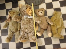 4 antike Bären aus Sammlung