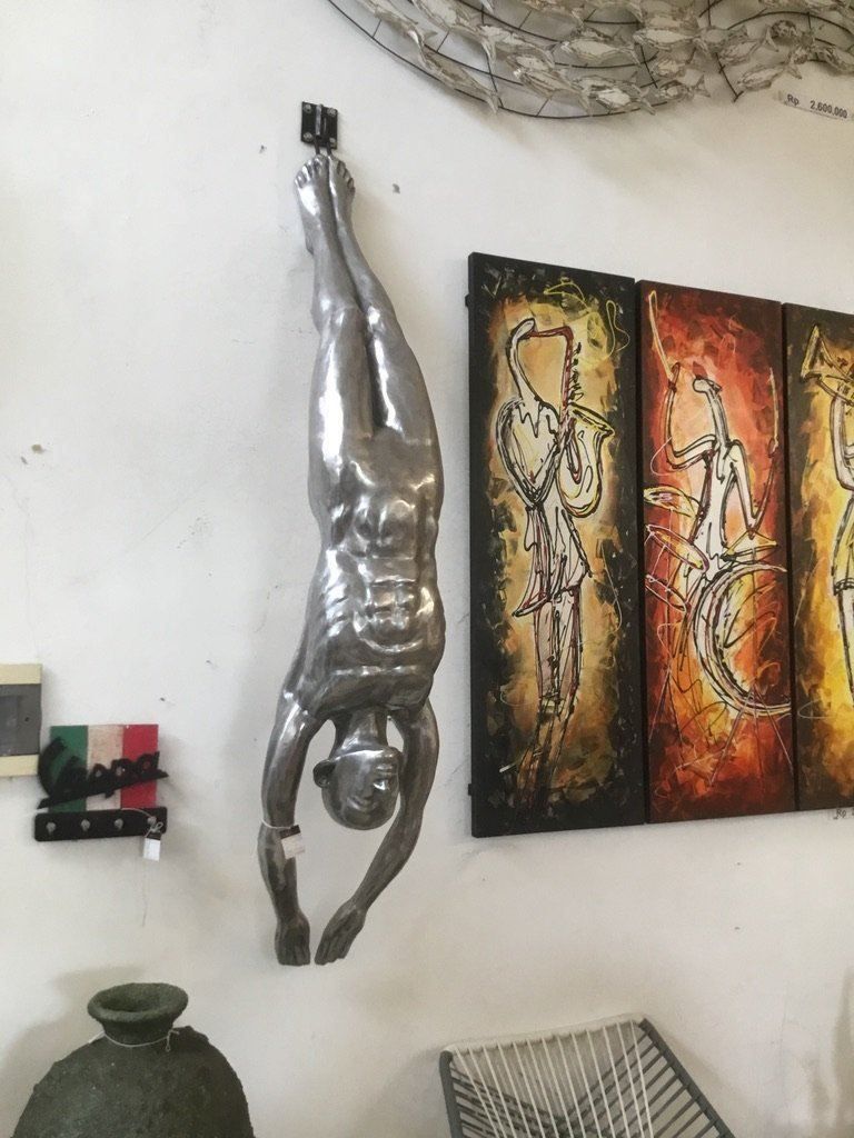 Sculture & Statue: Skulptur Körper Statue Aktskulptur Männerkörper Erotik Akt – Nuovo e nell'imballaggio originale da Daisendorf venduto da Wohn-Kult 1