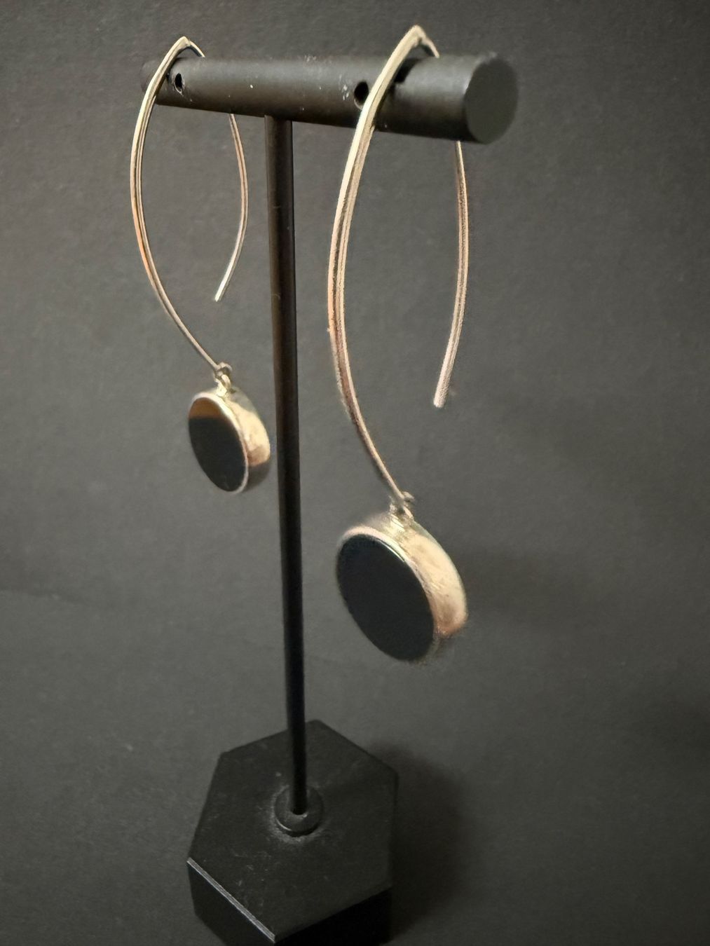 Orecchini pendenti & Orecchini a lobo: Silber Ohrringe mit Onyx 925 – Usato da Spiegel b. Bern venduto da Rogger72
