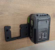 Wandhalterung für LUX-TOOLS 20V Akku Akkuhalter Halterung