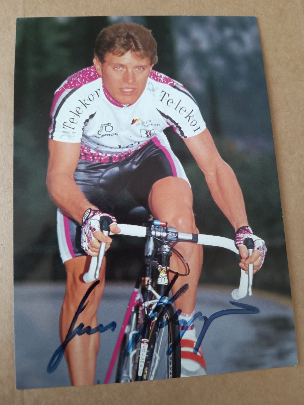 Autografi: Jens Heppner - handsigniert Autogrammkarte von  1994 – Usato da Menziken venduto da Autogramme