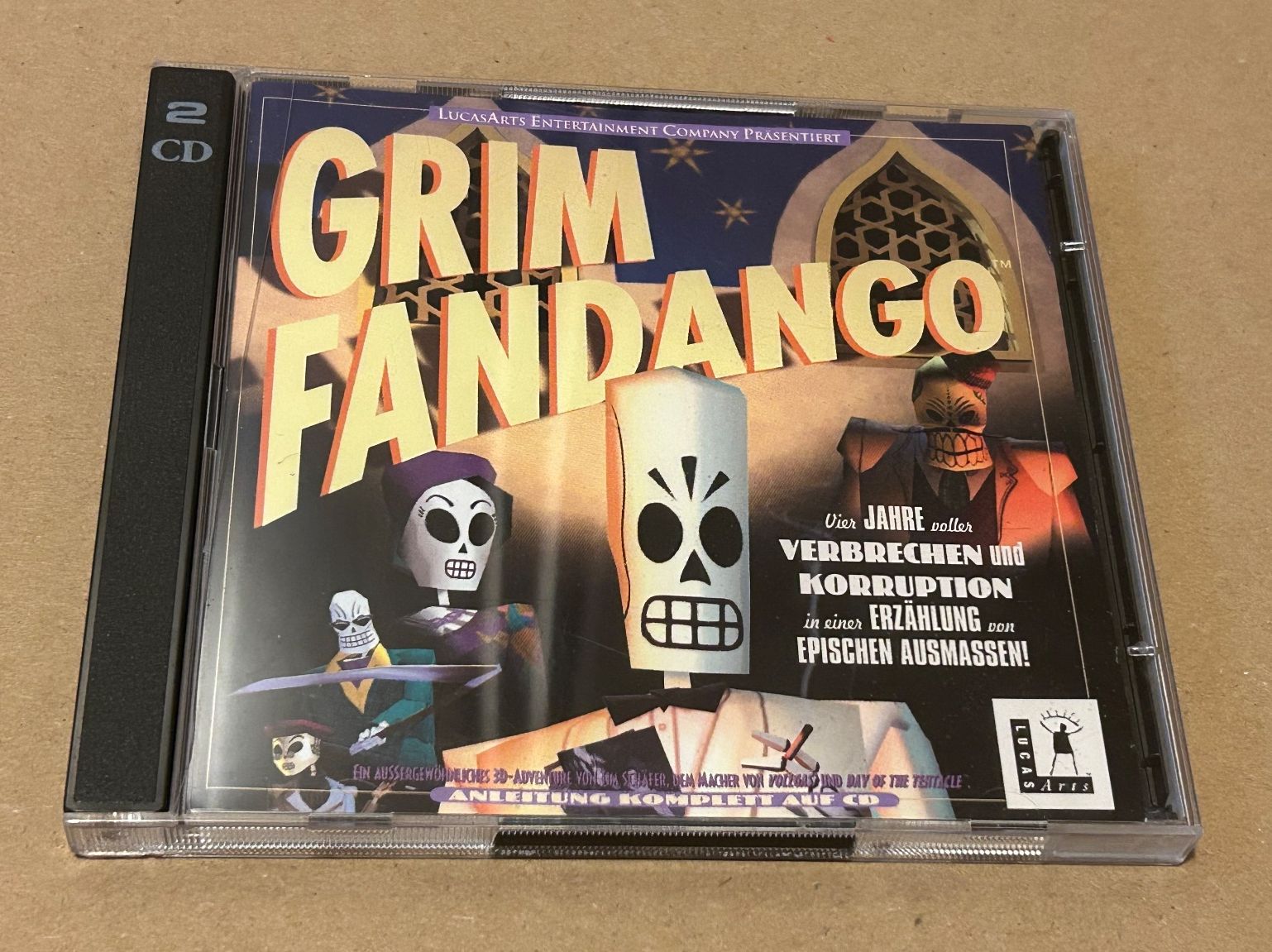 Giochi: Grim Fandango (PC, 2 CD) – Usato da Biasca venduto da BagOfTruth