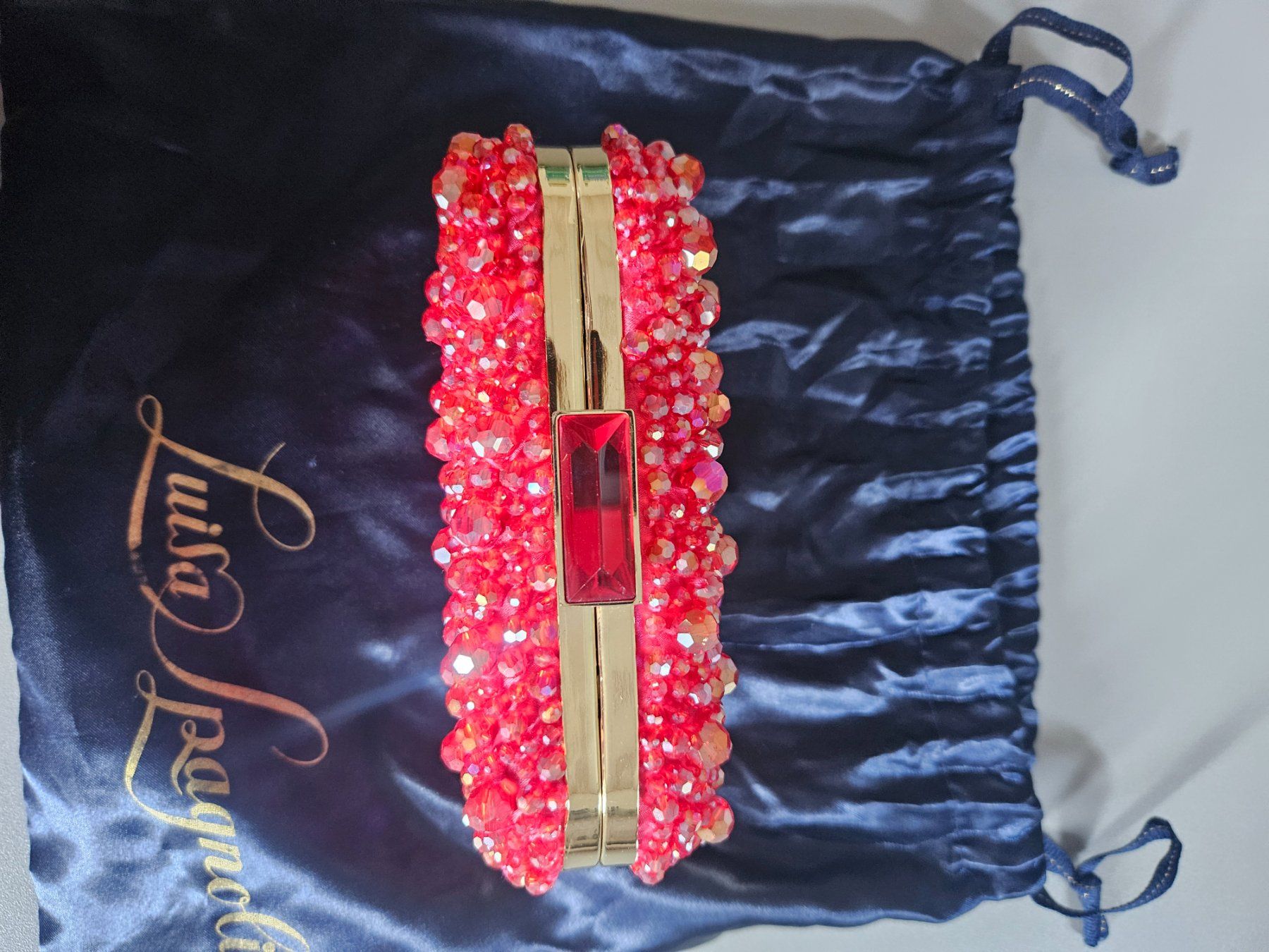 Borse da donna: Luisa Spagnoli Beaded Clutch – Usato da Sisikon venduto da MyNewEra 4