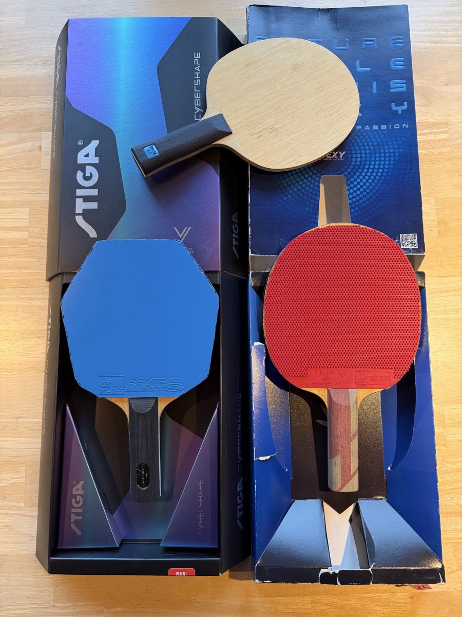 Schläger: Lot tennis de table compétition  – Gebraucht aus Laufenburg von Zimzim67 1