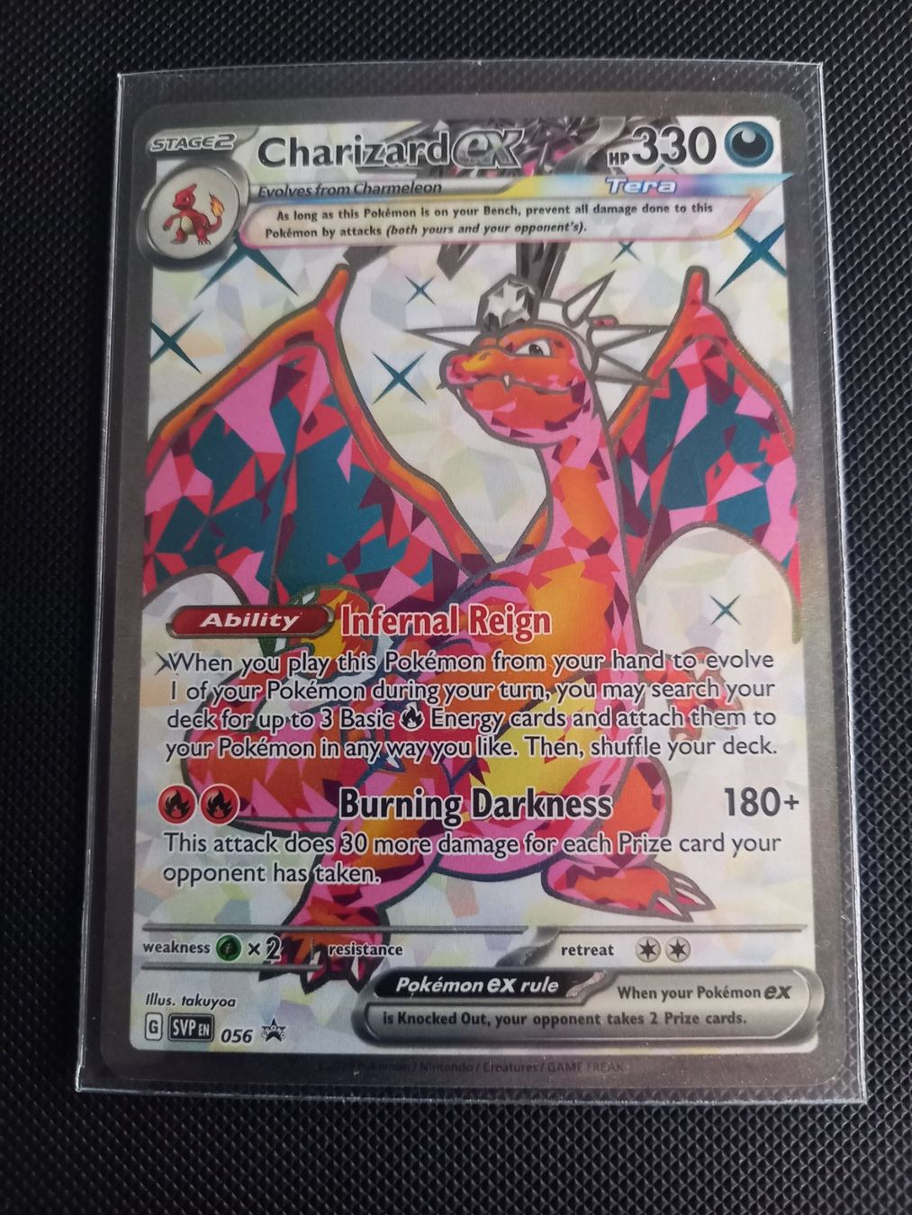 Pokémon Carte collezionabili: Charizard ex 056 - Promo - Mint - EN – Nuovo (secondo la descrizione) da Genève venduto da eti_lnc7 1