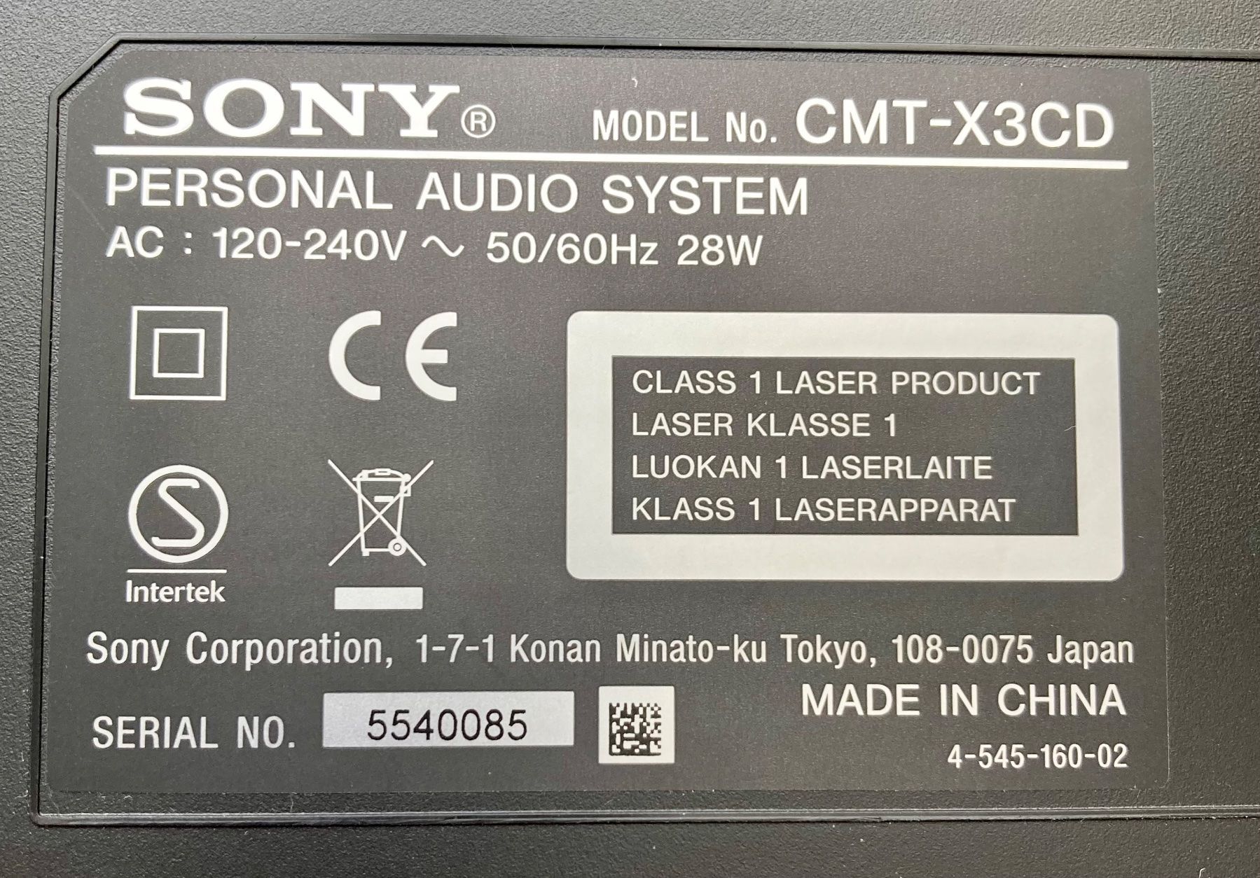 Sony Lettore multimediale & Streamer: SONY Personal Audio System CMT-X3CD – Usato da Clarens venduto da ViviSilvi7 4