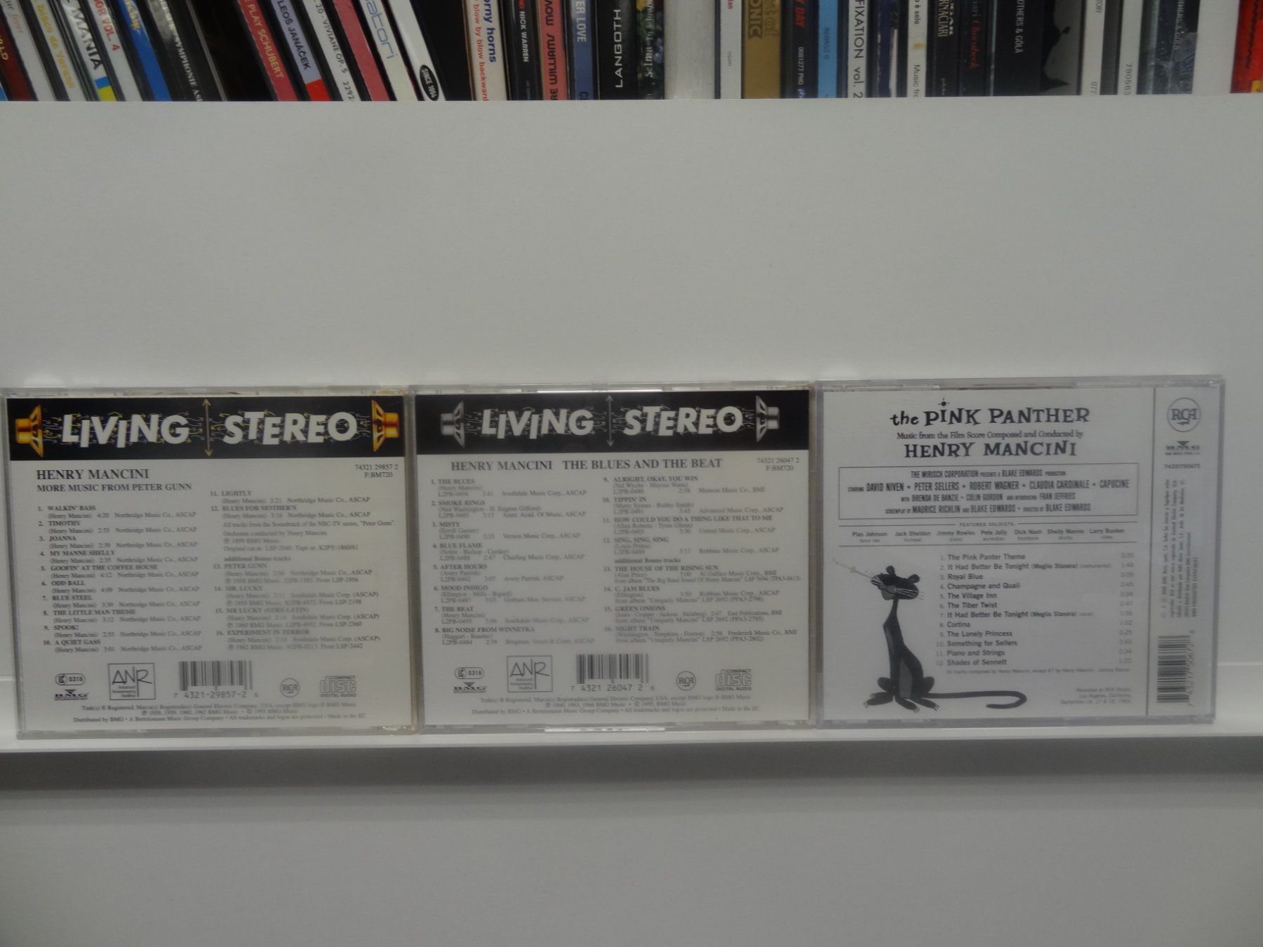 CDs: Henry Mancini CD Set - Peter Gunn, Pink Panther, – Gebraucht aus luzern von musicandart 1