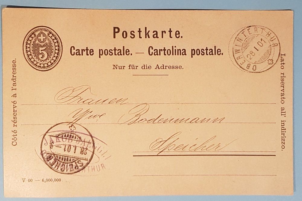 Wunderschöne Ganzsache Postkarte | Kaufen Auf Ricardo