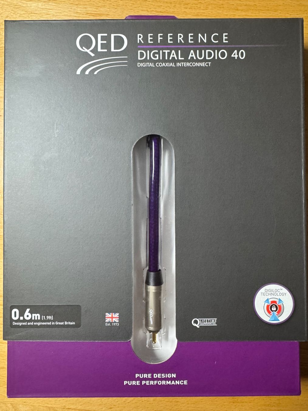 Cavi: QED Reference Digital Audio 40 Cable (0.6m) neu – Nuovo e nell'imballaggio originale da Ueken venduto da highlander57