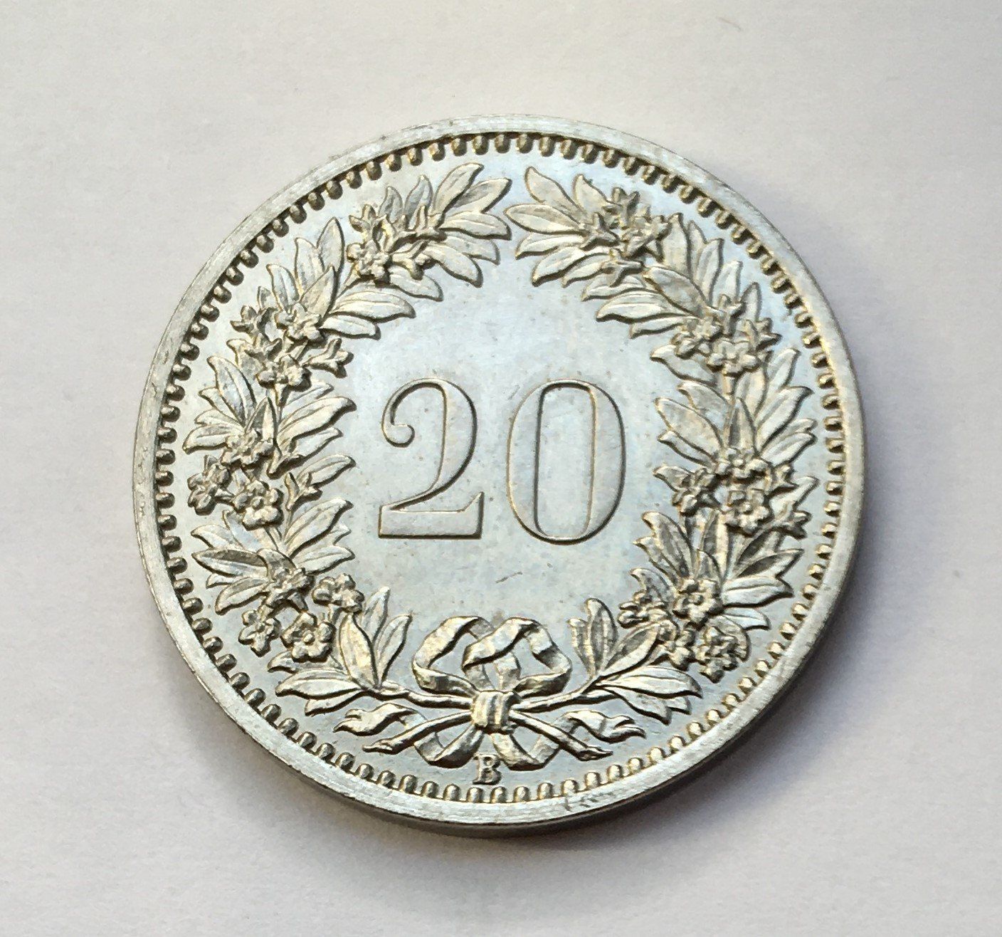 Toutes les monnaies: 1885 20 Rappen unz /stgl – Neuf (Voir description) à Kirchberg SG par Z-Collection 3