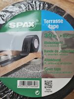 Spax Terrassenband, 25m Rest neu, selbstklebend, schwarz