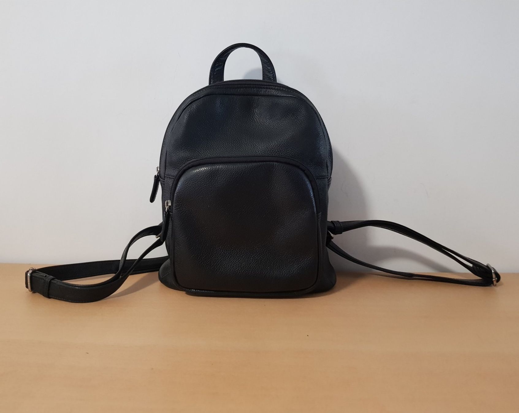 Picard Zaini: Picard Leder Rucksack Schwarz – Usato da Basel venduto da Birs868