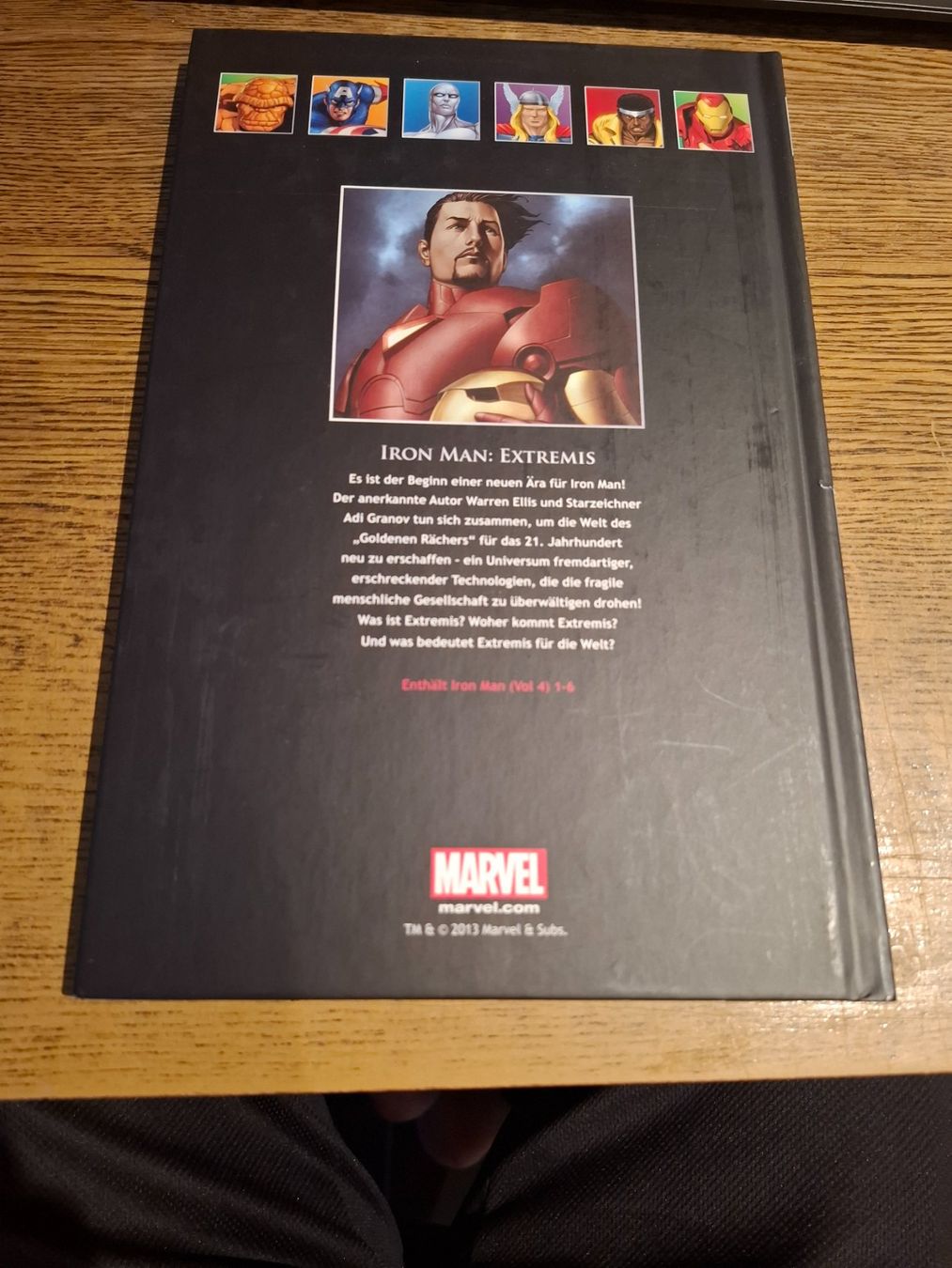 Fumetti: DIE OFFIZIELLE MARVEL COMIC SAMMLUNG BAND 43 HC: IRON MAN – Usato da Wildegg venduto da M63m 1