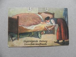 CH Humor Motiv Karte Miltär ca. 1925 Jos Schönenberger Nr.40