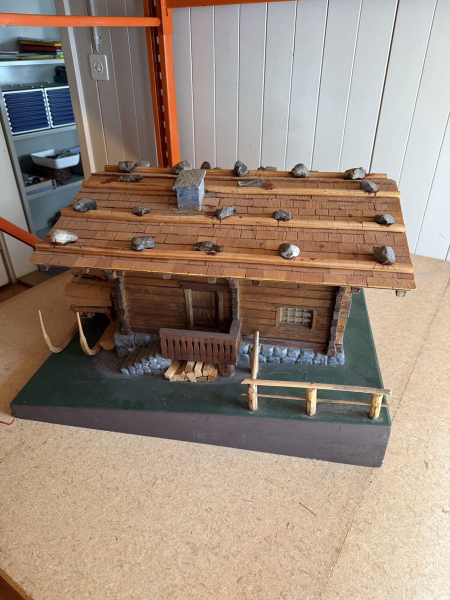 Kit di modellismo & Modellini statici: Alphüttli handgefertigt aus Holz – Nuovo (secondo la descrizione) da Matten b. Interlaken venduto da K.Knecht 3