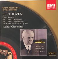 Beethoven - Piano Sonatas Nr. 21/23/30/31 (Walter Gieseking)
