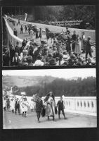 #Einweihung Hundwilertobel-Brücke 1925 , echtfotokarten