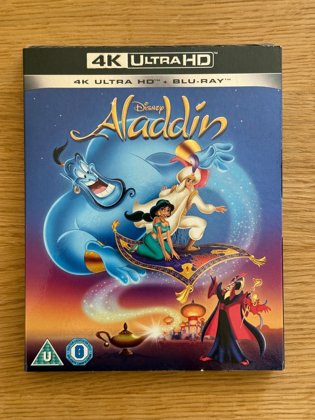 Tutti i DVDs: Aladdin 4k Bluray – Nuovo e nell'imballaggio originale da Wallisellen venduto da Art_Vendorlay